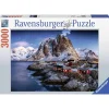 RB Puzzel 3000st. Hamnoy Lofoten> Gezelschapspel|Creatief