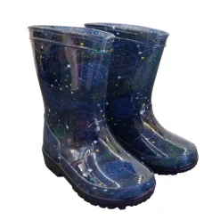 Regenlaarzen met LED blauw (kinderen)> Kleding