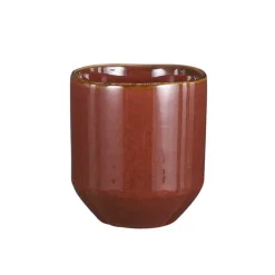 Rhea beker bruin 9xø8cm> Koffie & Thee|Eetservies