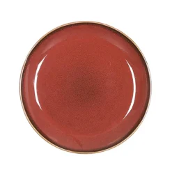 Rhea dinerbord bruin ø20cm> Eetservies