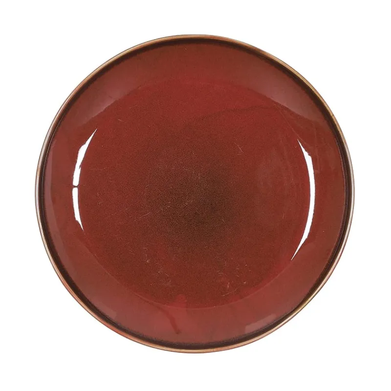 Rhea dinerbord bruin ø27,5cm> Eetservies