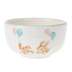 Schaal met haasdecor (12x7cm)> Pasen