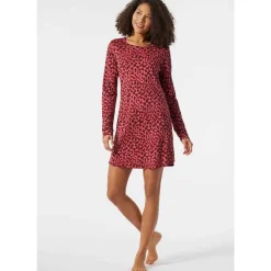 Schiesser Dames nachtkleed – felrood> Kleding