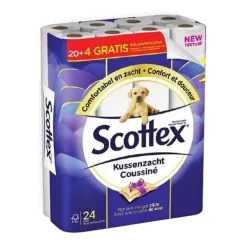 Scottex Kussenzacht wit 20+4 pack> Hygiëne|Badkamer