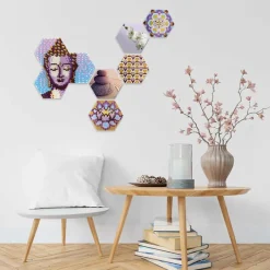 SES Beedz Art Hex Tiles Zen> Creatief