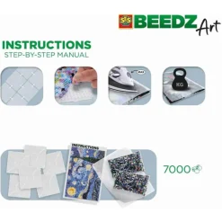 SES Beedz Art Van Gogh de sterrennacht></noscript> Creatief