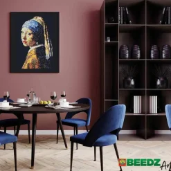 SES Beedz Art Vermeer meisje met de parel> Creatief