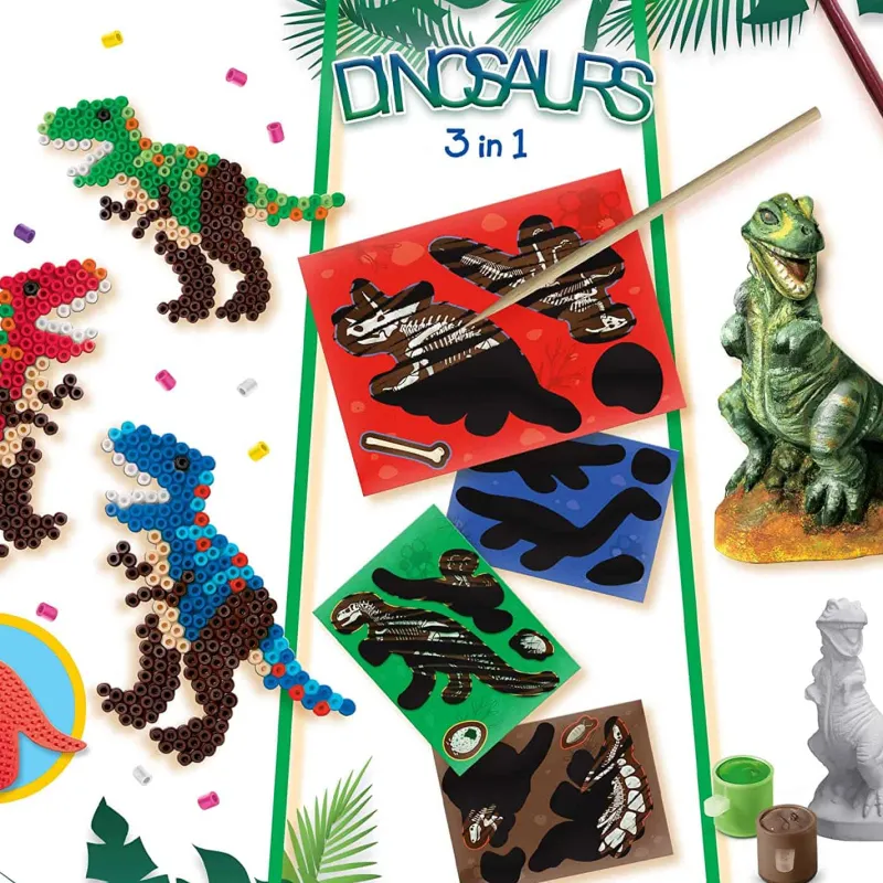 SES Dino’s 3in1> Creatief|Baby & Peuter