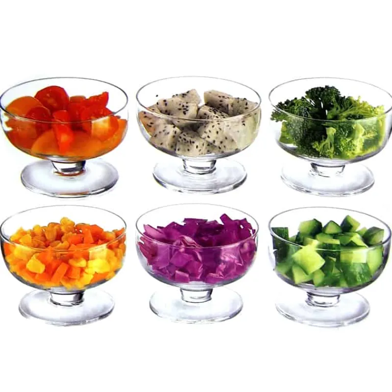 Top Winner Set 6 glazen op voet/hapjes> Keuken