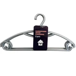 Set 5 plastieken kapstokken> Opbergen|Kleding