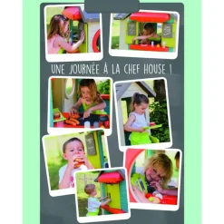 Smoby Speelhuis Chef (124x132xH136cm)><noscript><img width=