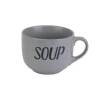 Soeptas grijs> Eetservies