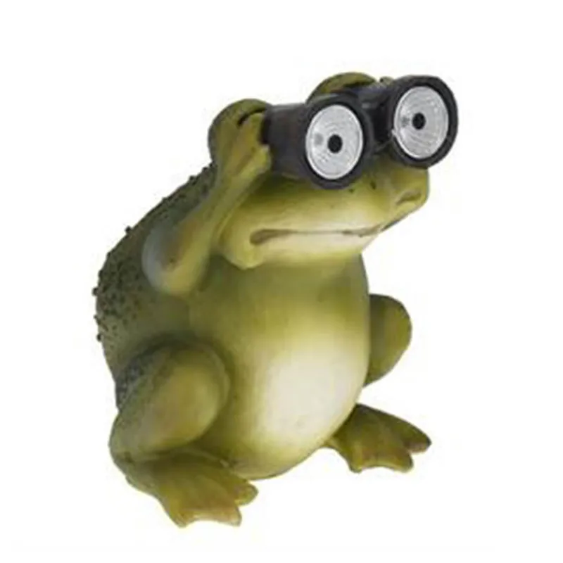 Solar dier met verrekijker polystone (LED)> Verlichting|Tuinverlichting