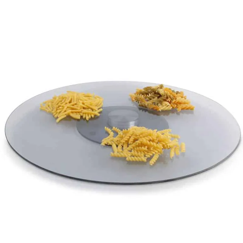 Salt & Pepper S&P Draaiplateau (44×2,5cm) smoked glas Digna> Eetservies|Cadeautip
