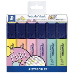 Staedtler Textsurfer classic tekstmarker (6 stuks) pastel> Schrijven & Tekenen