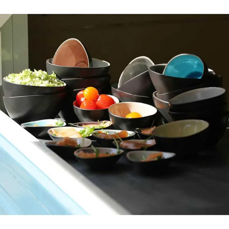 Streetfood festival bol (ø9xh7cm)> Eetservies