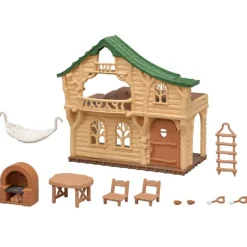 Sylvanian Blokhut aan het meer> Speelsets