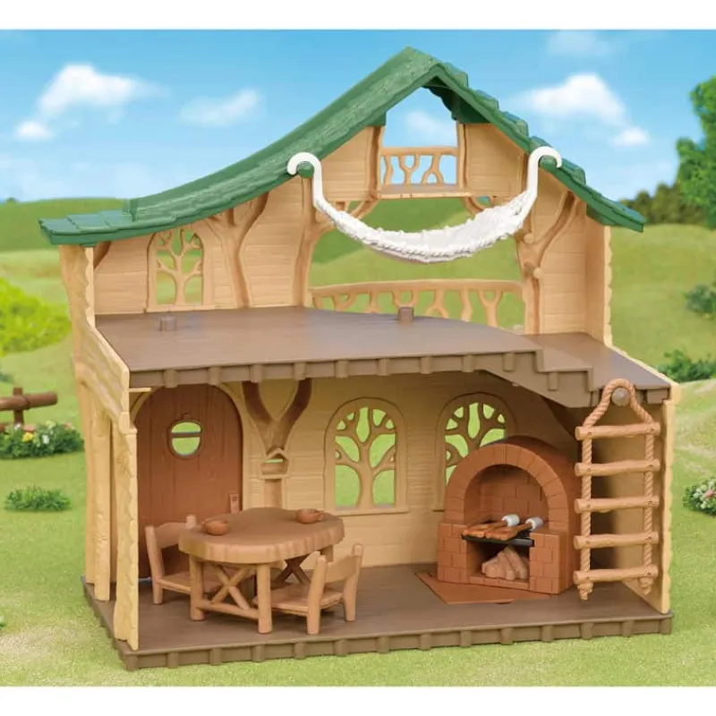 Sylvanian Blokhut aan het meer> Speelsets