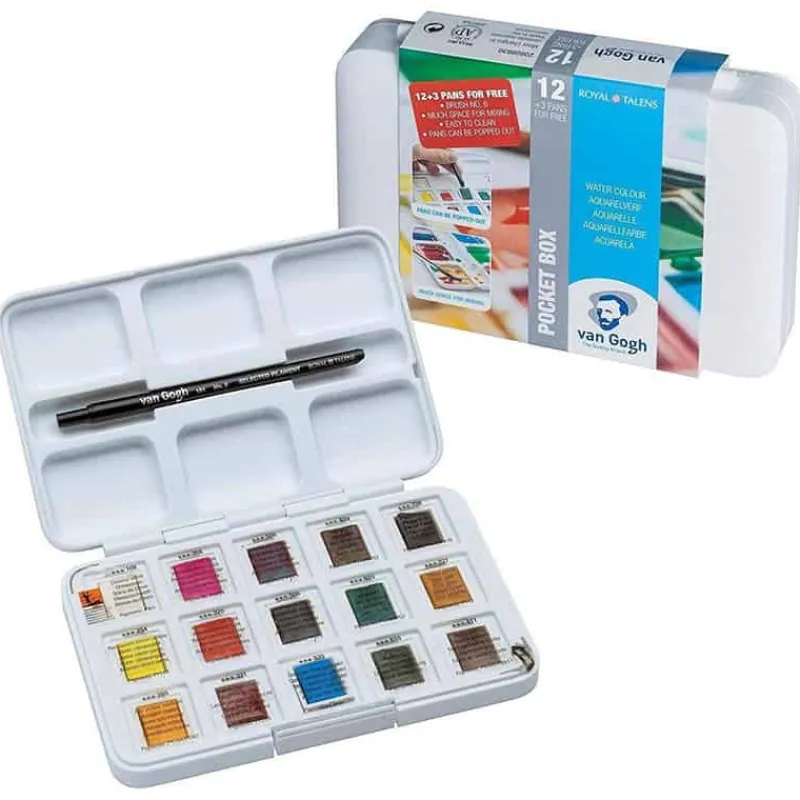Talens Van Gogh aquarel box> Schrijven & Tekenen