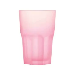 Techno glas frost roze> Glazen & Bekers