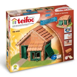 Teifoc Huis met tegeldak 200 stuks> Speelsets