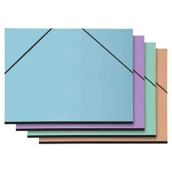 Tekenmap karton met elastiek (52x72cm) pastel> Schrijven & Tekenen