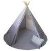 Tipi tent 110cm +mat +kussen> Campeermateriaal