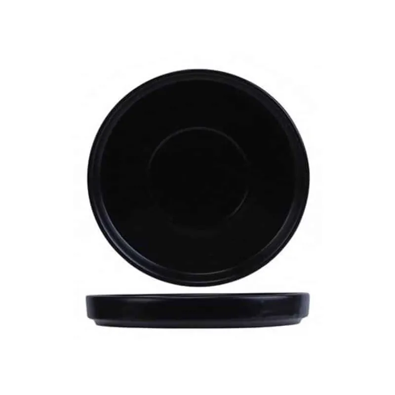 Tower zwart ondertas> Eetservies
