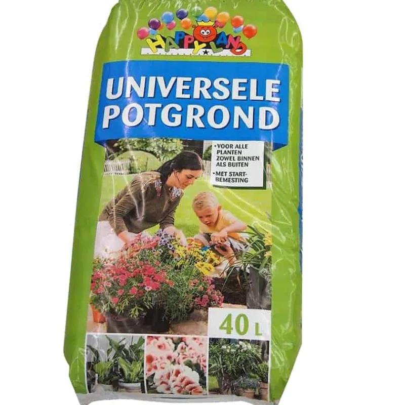 Happyland Universele potgrond 40L> Meststoffen