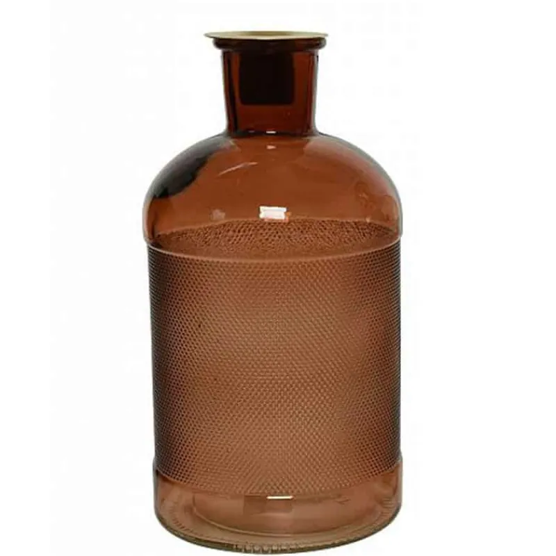 Vaas/kandelaar (ø11xH20cm) glas> Bloemen & Planten|Verlichting