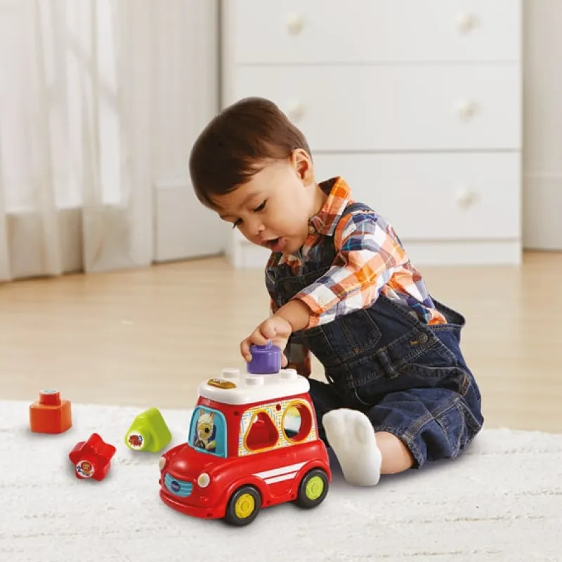 VTech Baby Vrolijke Vormenauto> Speelgoed|Interactief
