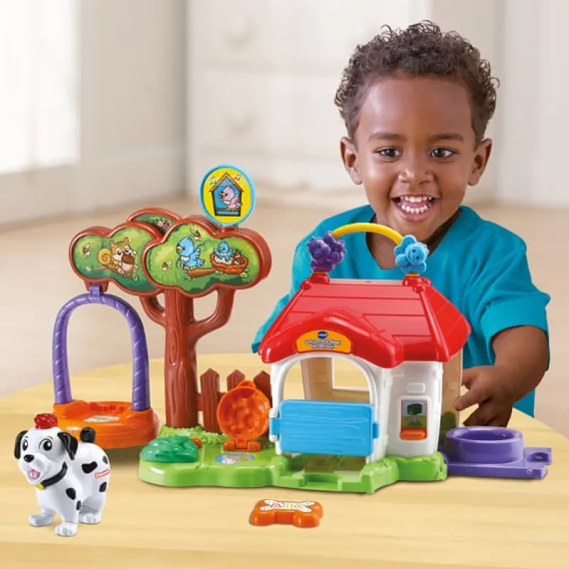 VTech ZZD Schommel & speel hondenhok> Interactief|Baby & Peuter