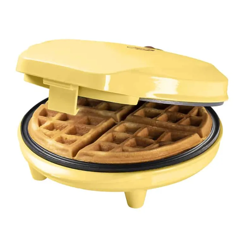 Wafelijzer ronde brusselse wafel vanille 700w> Keuken