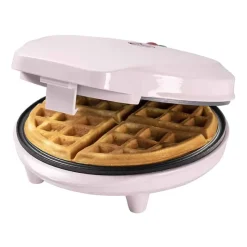 Wafelijzer ronde brusselse wafel roze 700W> Keuken