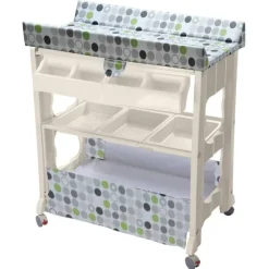 Wastafel ecru met kussen> Babymeubels