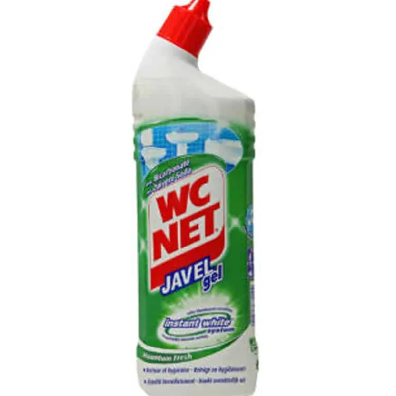 WC Net Gel Javel Extra white, Mountain fresh 750ml> Poetsproducten