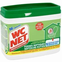 WC Net Septische Putten 16 capsules> Poetsproducten
