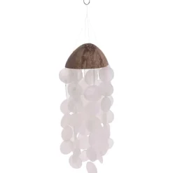 Windgong kokosnoot schelpen (ø13x45cm)> Decoratie