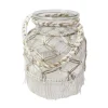 Windlicht hang macrame (20xH26cm)> Cadeautip|Verlichting