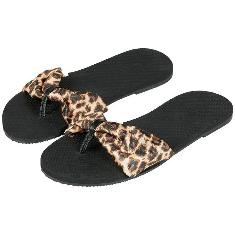 XQ Flipflop dames print luipaard> Kleding|Cadeautip