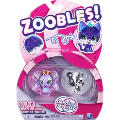 Spin Master, Zoobles Zoobles 2-pack dier / pop> Speelsets