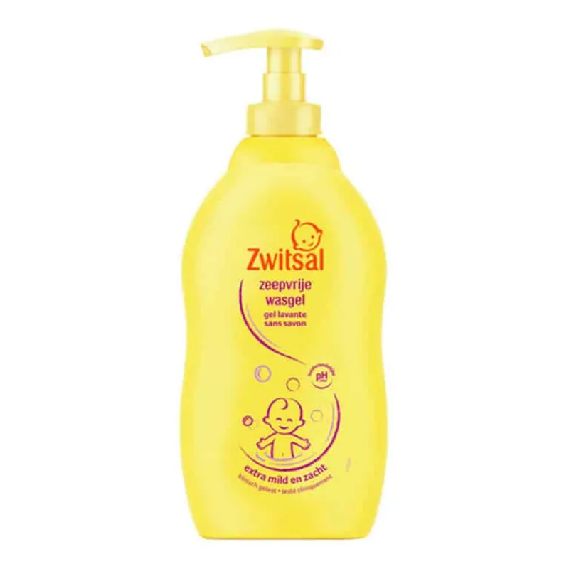 Zwitsal zeepvrije baby wasgel (400 ml)> Verzorging